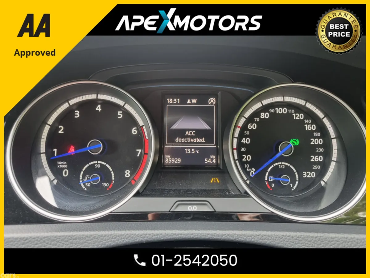 Volkswagen Golf Hatchback, Petrol, 2015, White