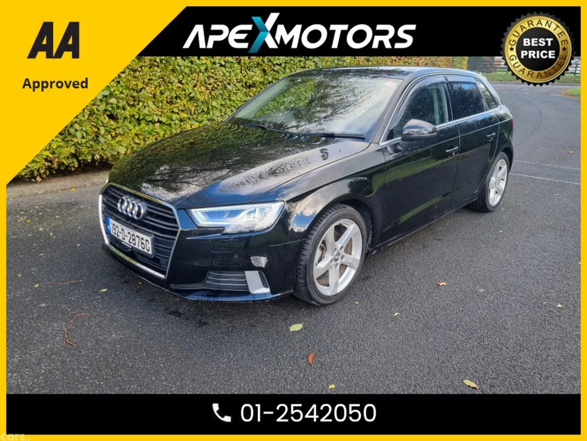 Audi A3 Hatchback, Petrol, 2019, Black