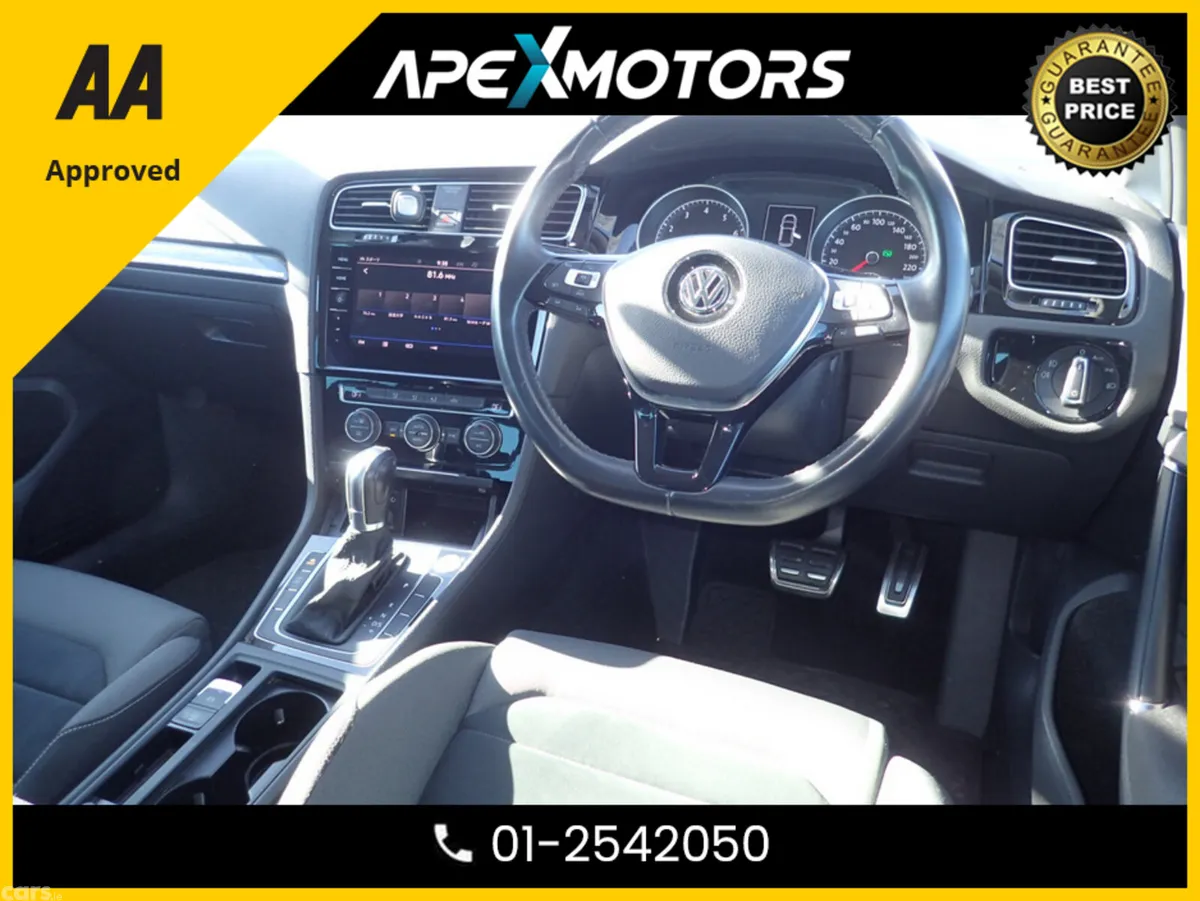Volkswagen Golf Hatchback, Petrol, 2018, White