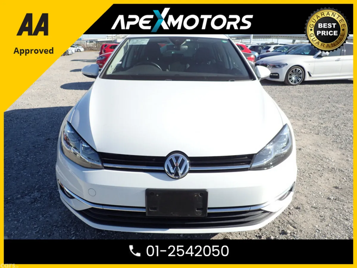 Volkswagen Golf Hatchback, Petrol, 2018, White