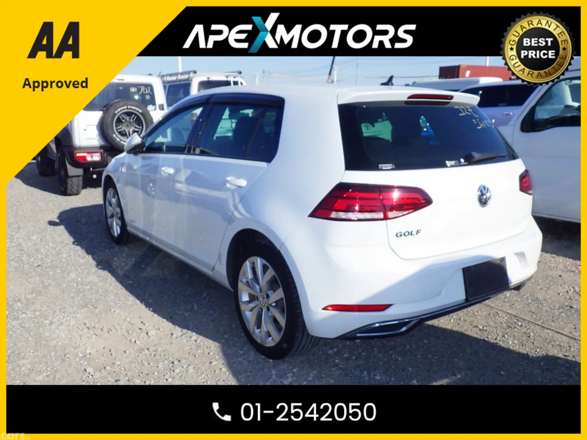 Volkswagen Golf Hatchback, Petrol, 2018, White