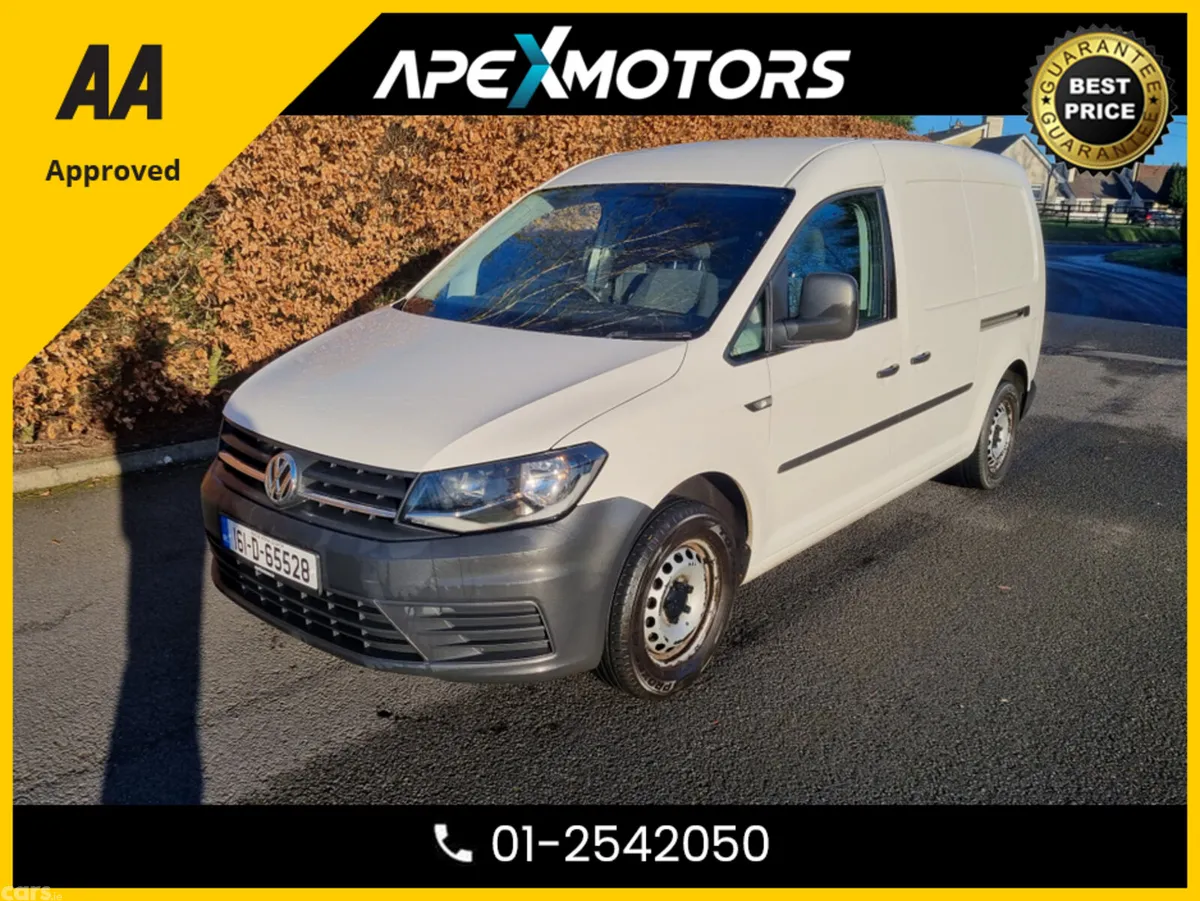 Volkswagen Caddy Van, Diesel, 2016, White