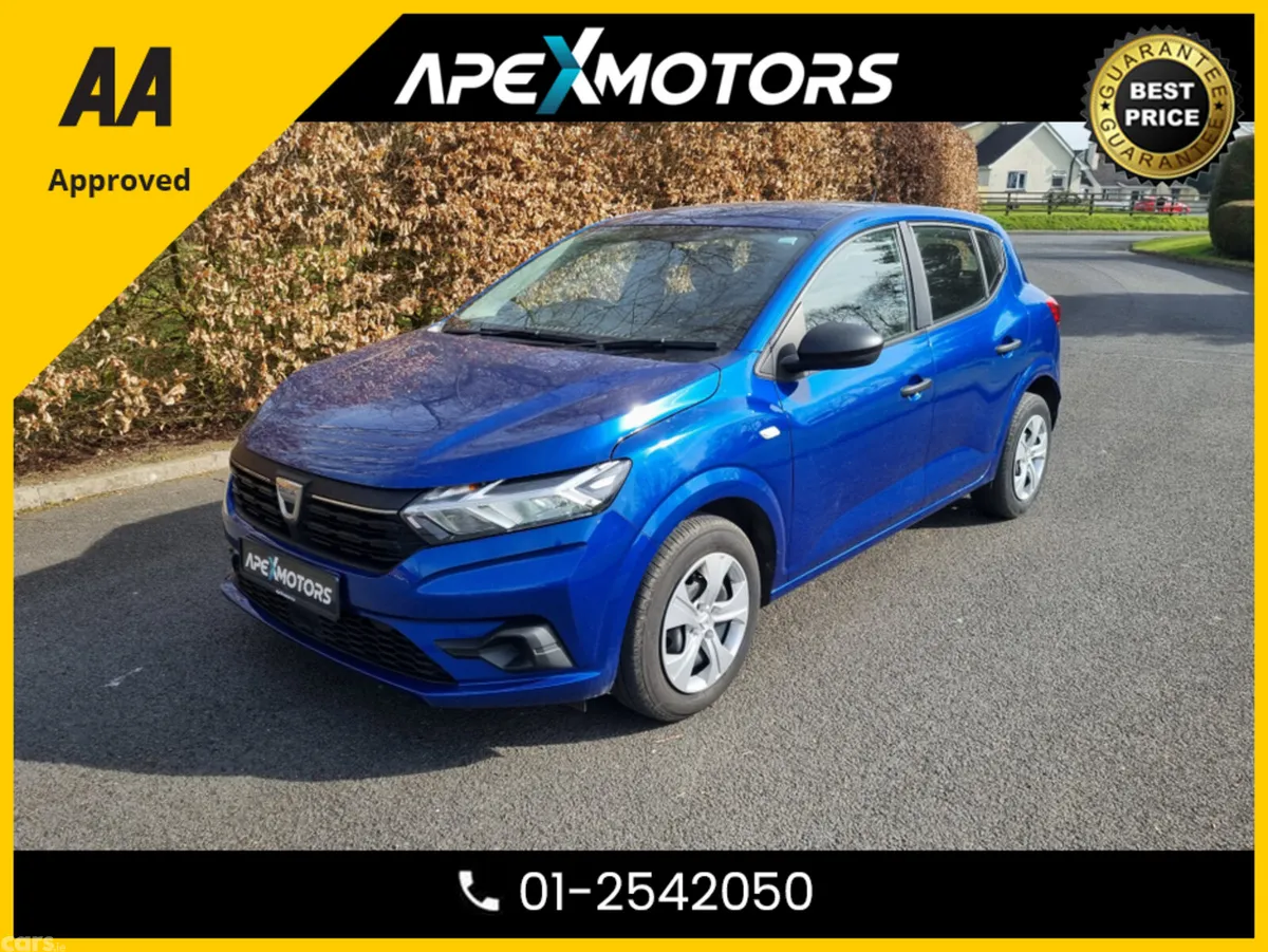 Dacia Sandero Hatchback, Petrol, 2021, Blue
