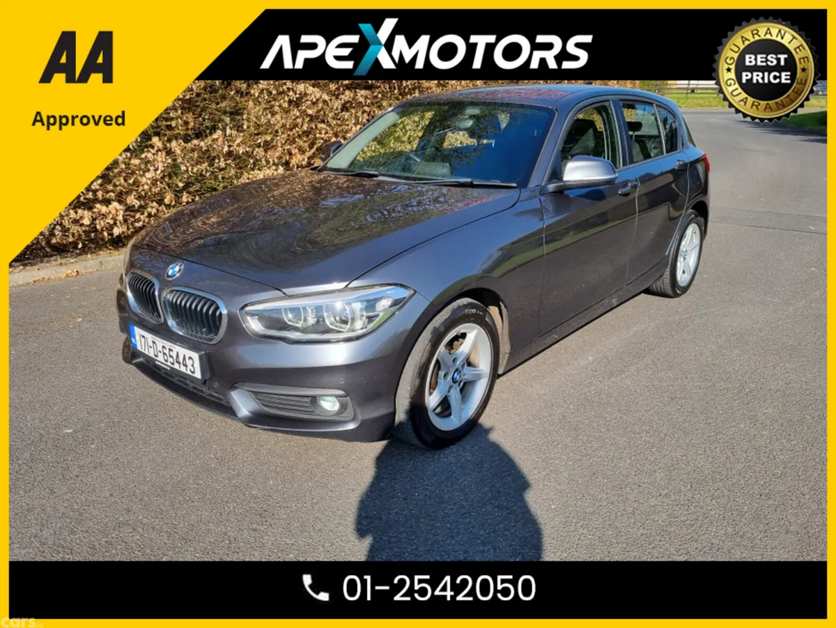 BMW 1-Series Hatchback, Diesel, 2017, Grey