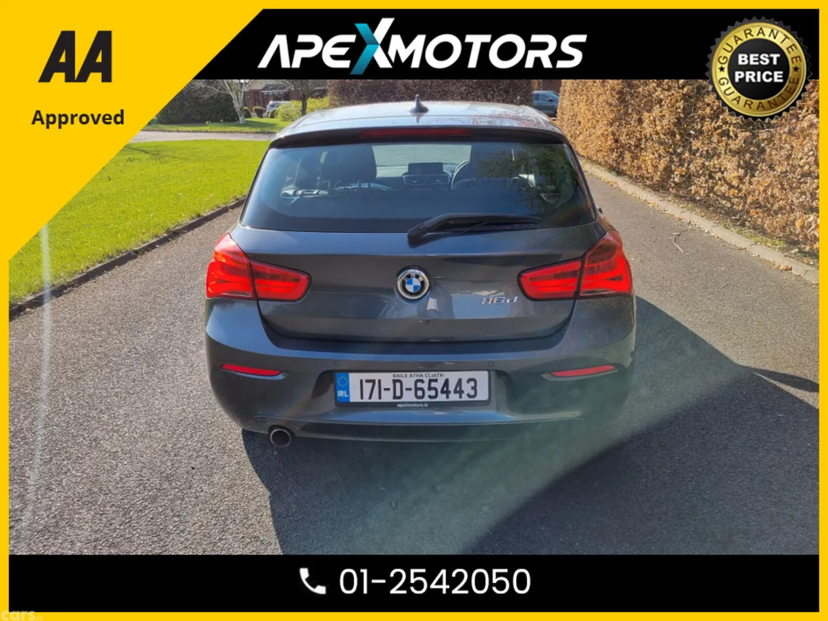BMW 1-Series Hatchback, Diesel, 2017, Grey
