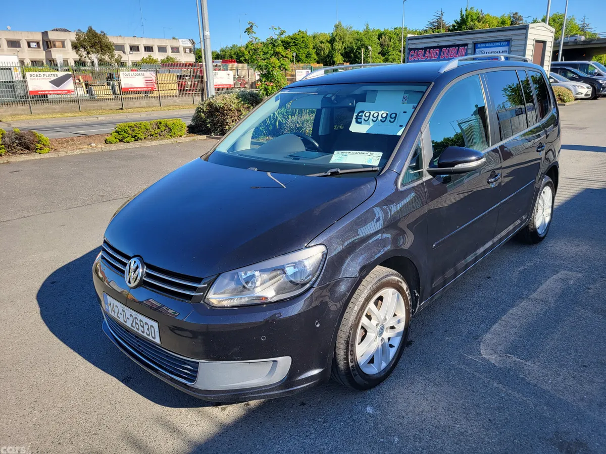 Volkswagen Touran MPV, Diesel, 2014, Black