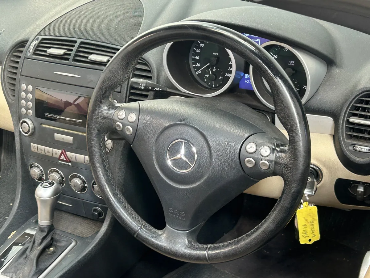 Mercedes-Benz SLK Convertible, Petrol, 2007, Black