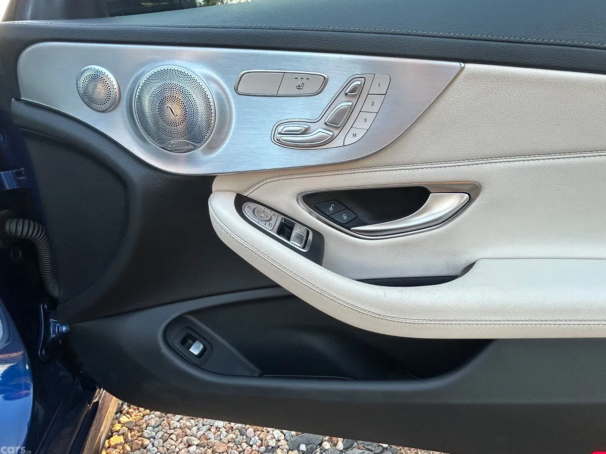 Mercedes-Benz C-Class Coupe, Petrol, 2017, Blue