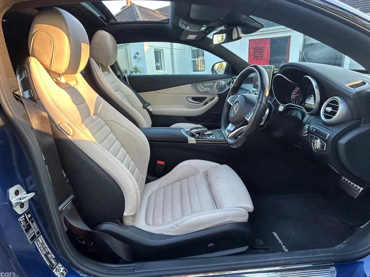 Mercedes-Benz C-Class Coupe, Petrol, 2017, Blue