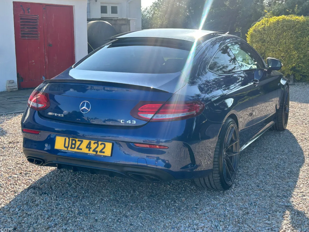 Mercedes-Benz C-Class Coupe, Petrol, 2017, Blue