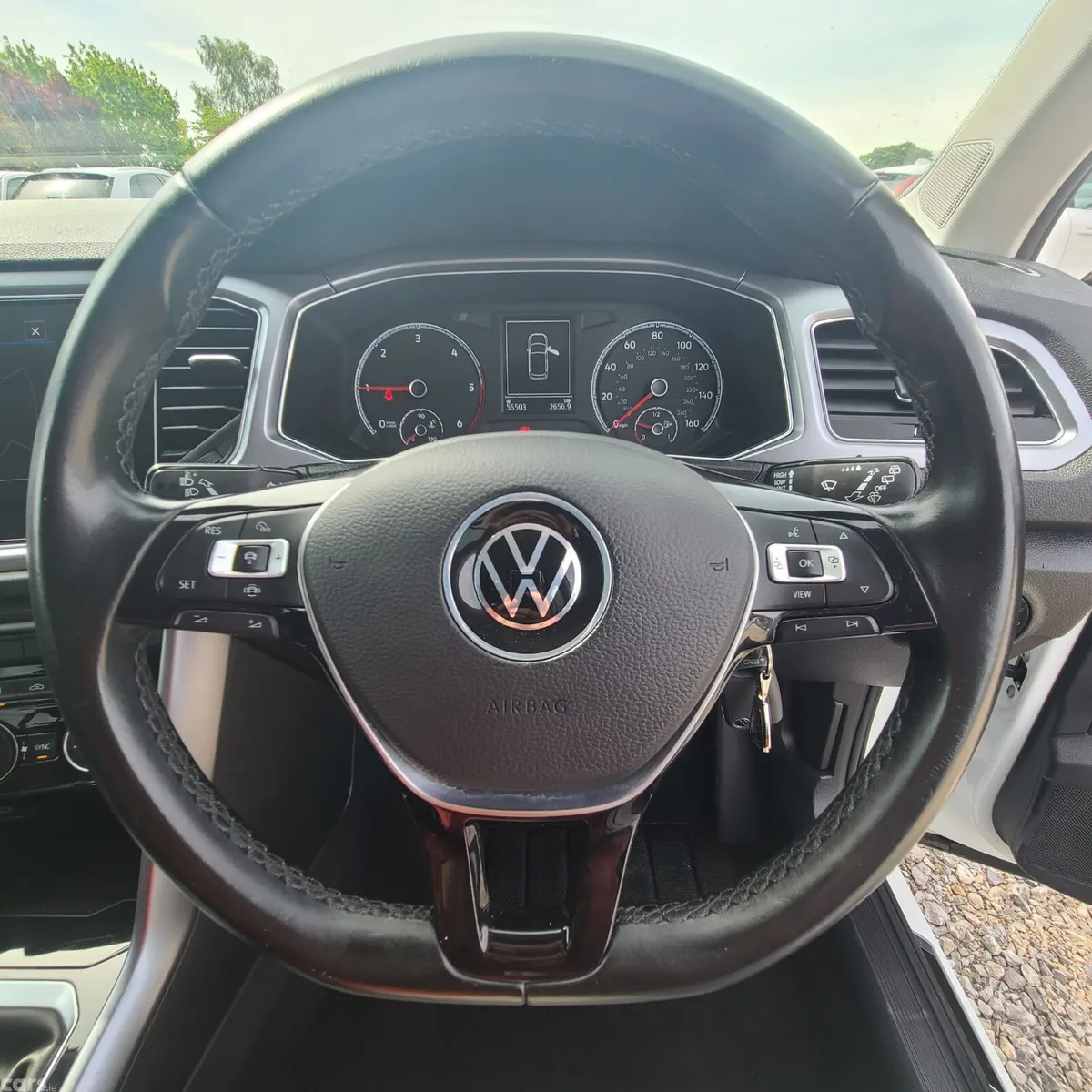Volkswagen T-Roc SUV, Diesel, 2022, White