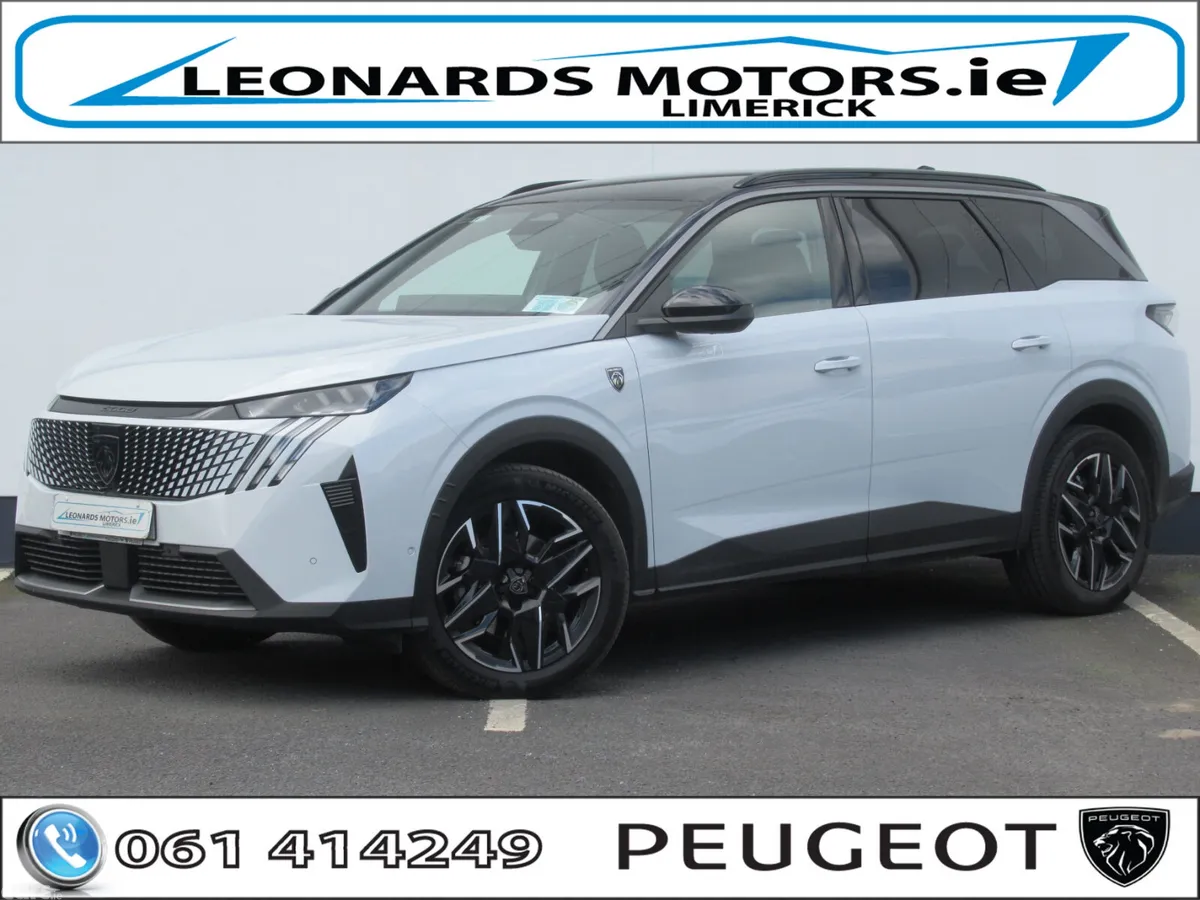 Peugeot 5008 SUV, Petrol Hybrid, 2026, White