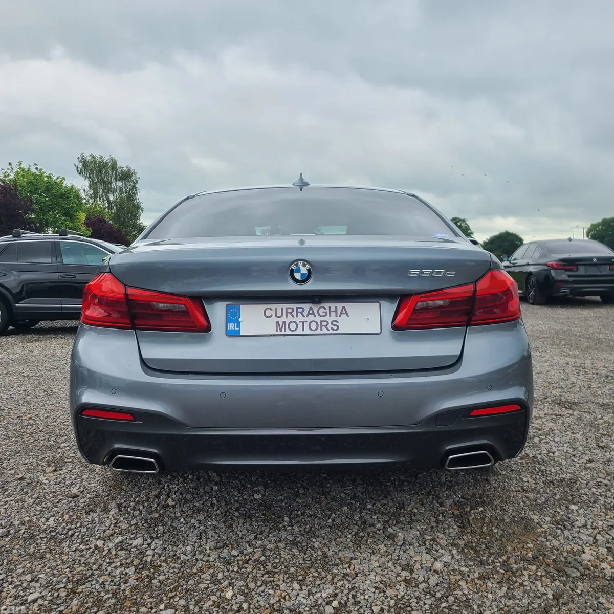 BMW 5-Series Saloon, Petrol Plug-in Hybrid, 2019, Grey