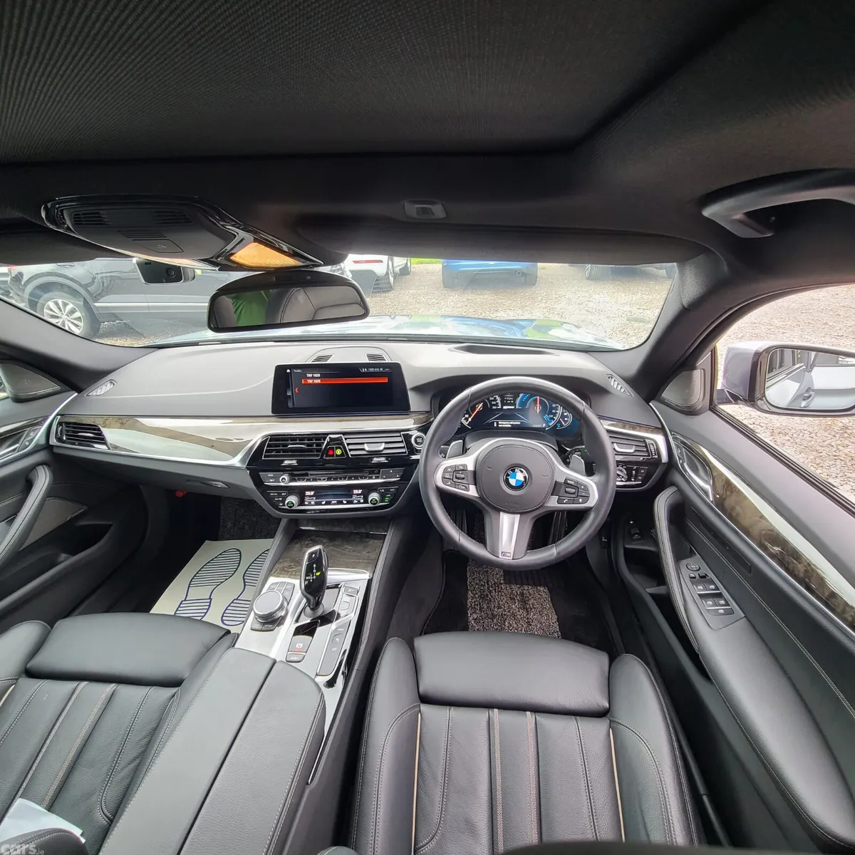 BMW 5-Series Saloon, Petrol Plug-in Hybrid, 2019, Grey
