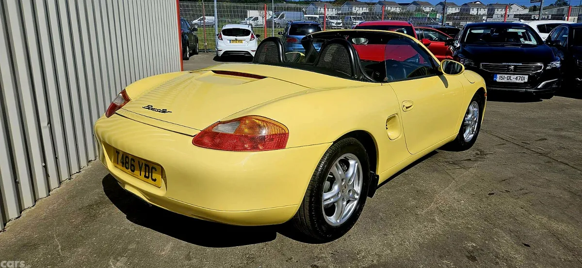 Porsche Boxster Coupe, Petrol, 1999, Yellow