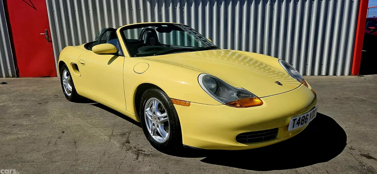 Porsche Boxster Coupe, Petrol, 1999, Yellow