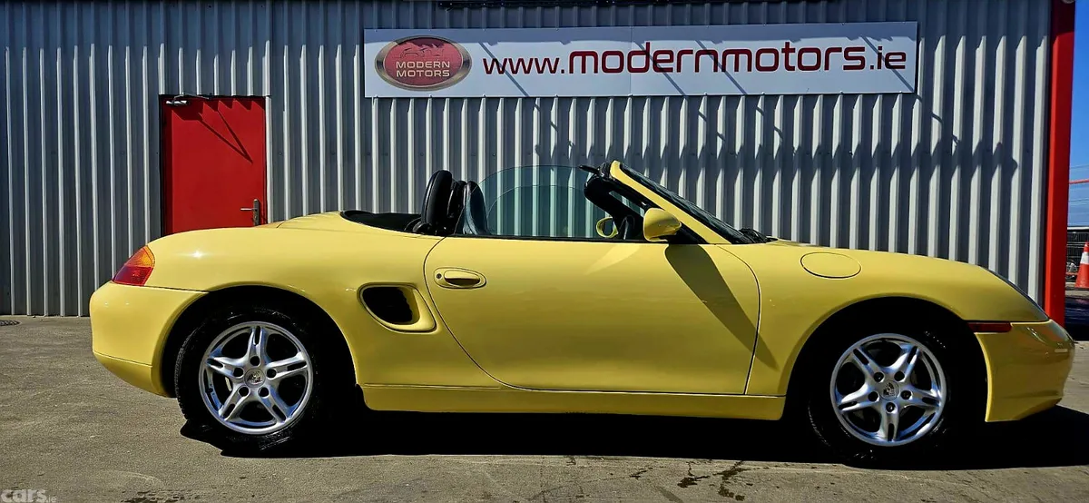 Porsche Boxster Coupe, Petrol, 1999, Yellow