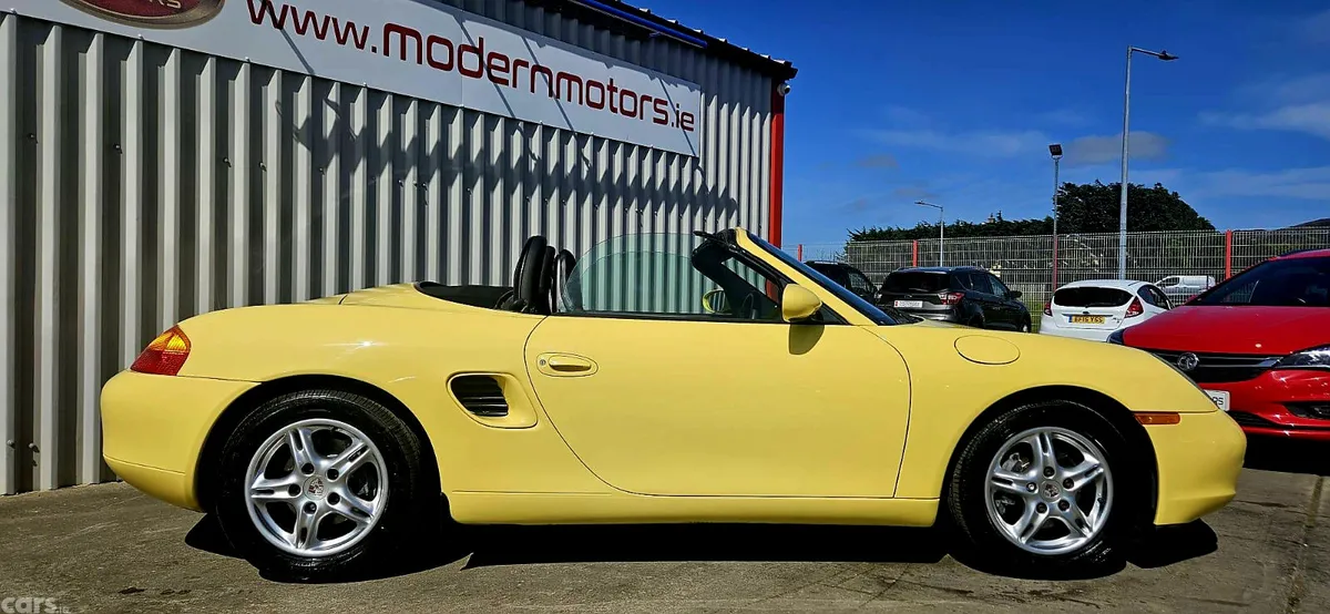 Porsche Boxster Coupe, Petrol, 1999, Yellow
