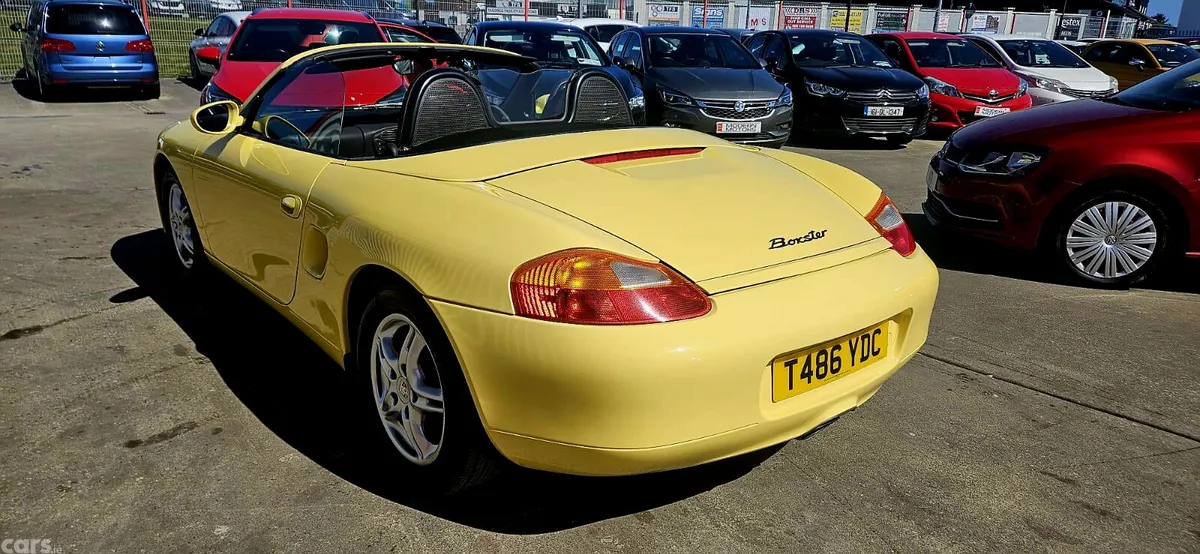 Porsche Boxster Coupe, Petrol, 1999, Yellow