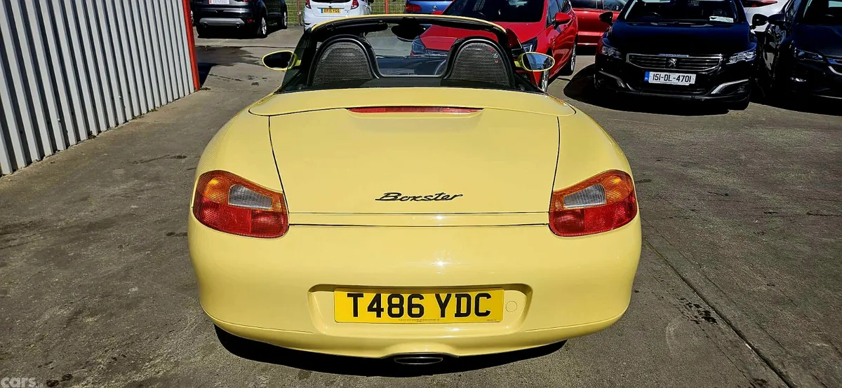 Porsche Boxster Coupe, Petrol, 1999, Yellow