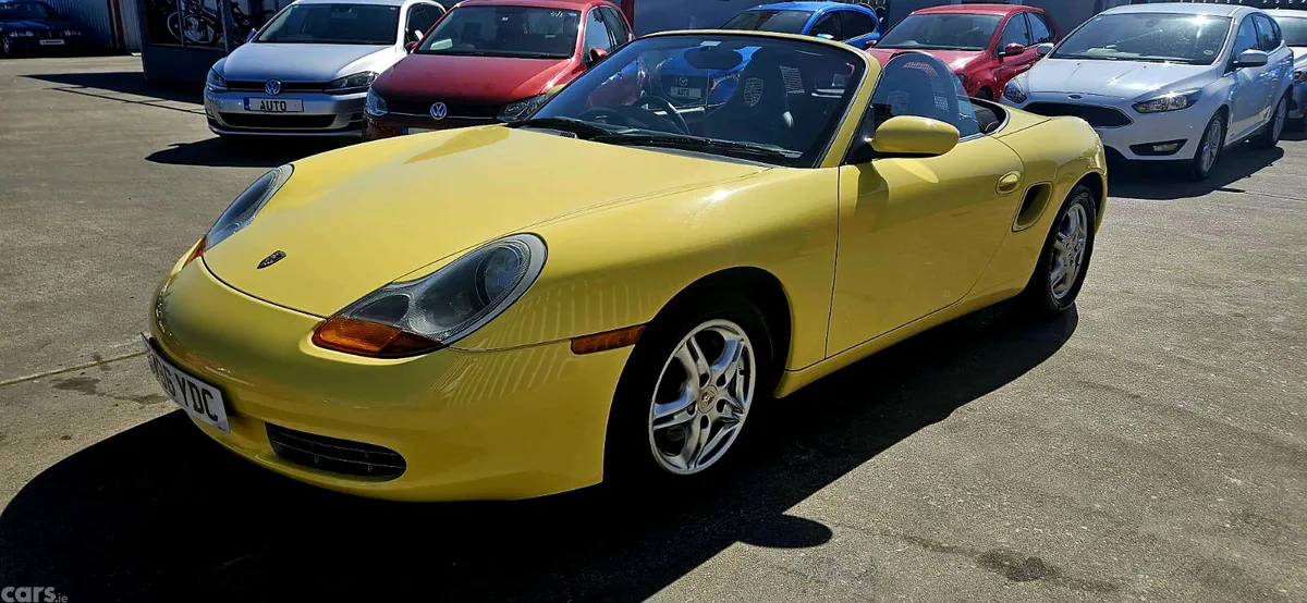 Porsche Boxster Coupe, Petrol, 1999, Yellow