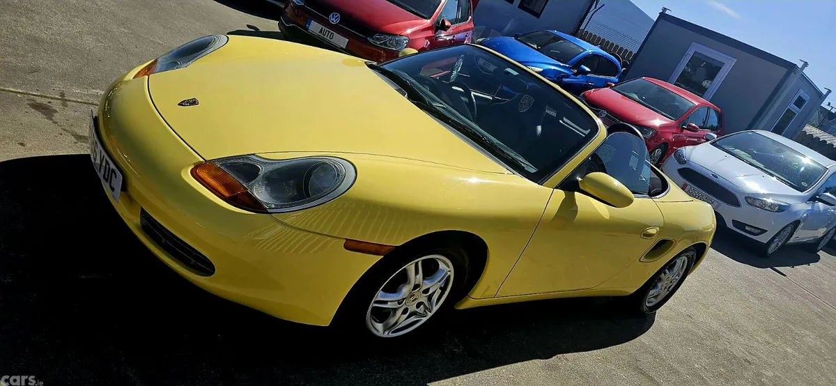 Porsche Boxster Coupe, Petrol, 1999, Yellow