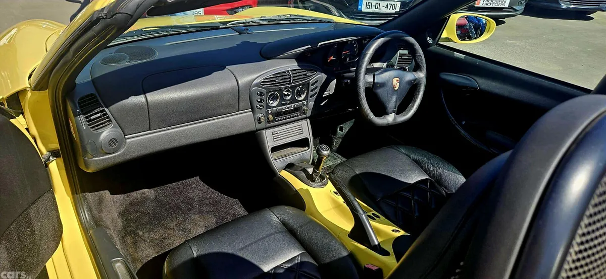 Porsche Boxster Coupe, Petrol, 1999, Yellow