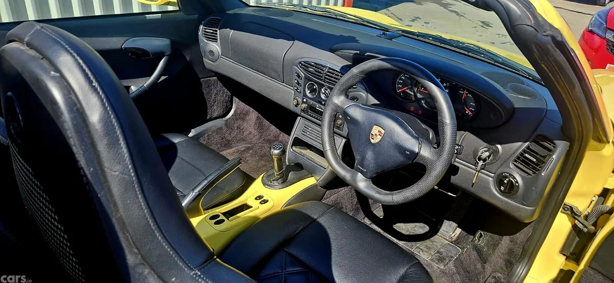 Porsche Boxster Coupe, Petrol, 1999, Yellow