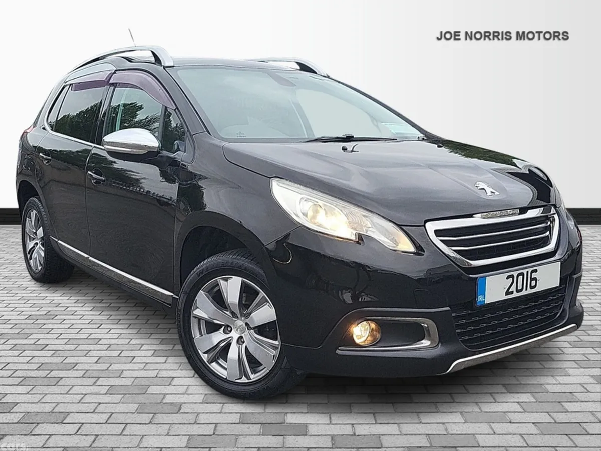 Peugeot 2008 Hatchback, Petrol, 2016, Black