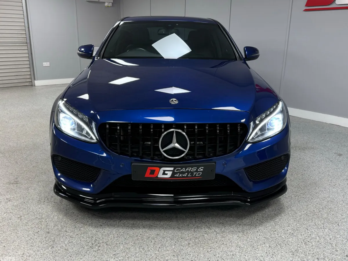 Mercedes-Benz C-Class Saloon, Diesel, 2017, Blue