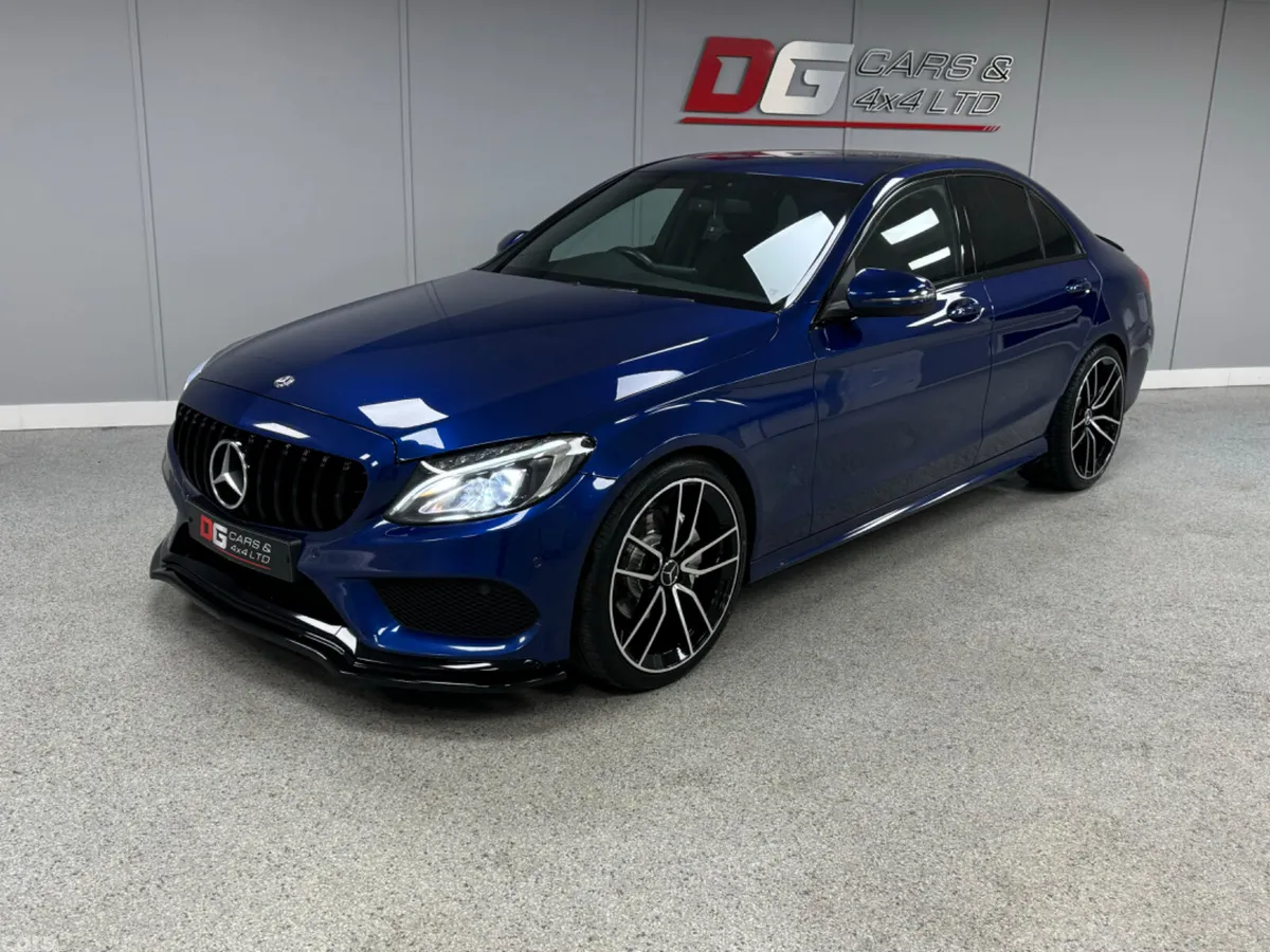 Mercedes-Benz C-Class Saloon, Diesel, 2017, Blue