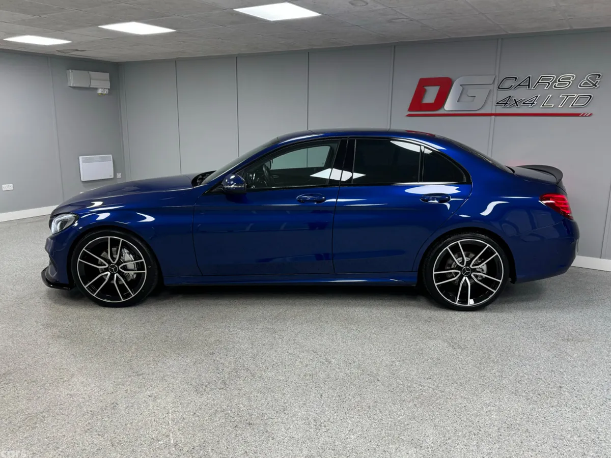 Mercedes-Benz C-Class Saloon, Diesel, 2017, Blue