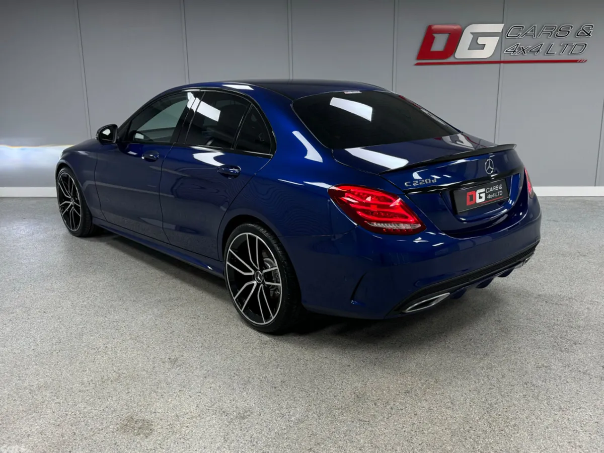 Mercedes-Benz C-Class Saloon, Diesel, 2017, Blue