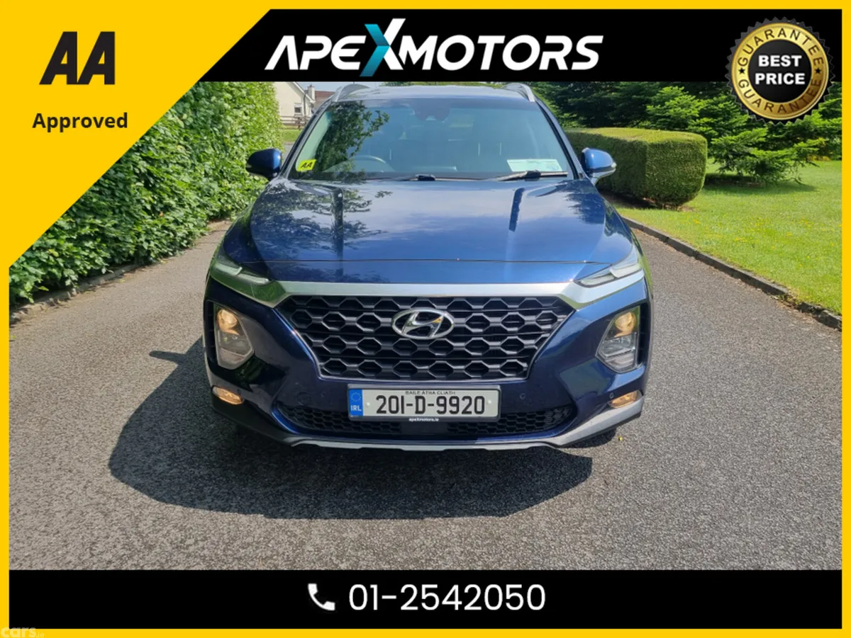 Hyundai Santa Fe MPV, Diesel, 2020, Blue