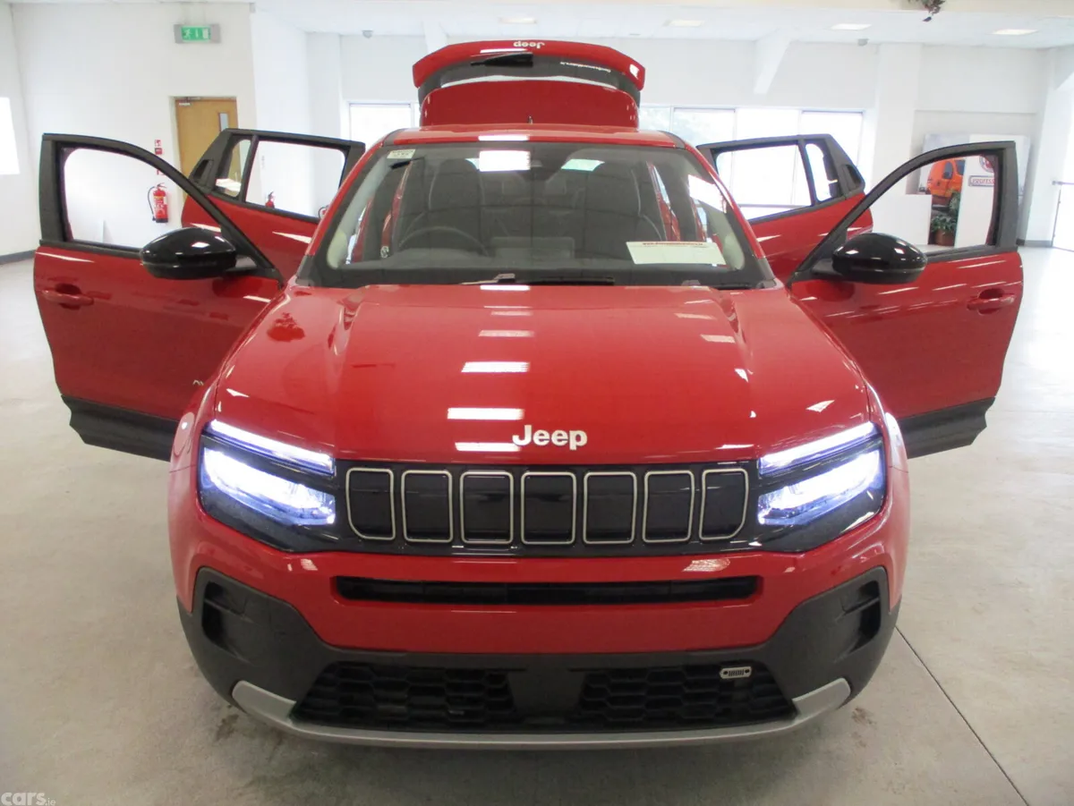 Jeep Avenger SUV, Petrol Hybrid, 2026, Red