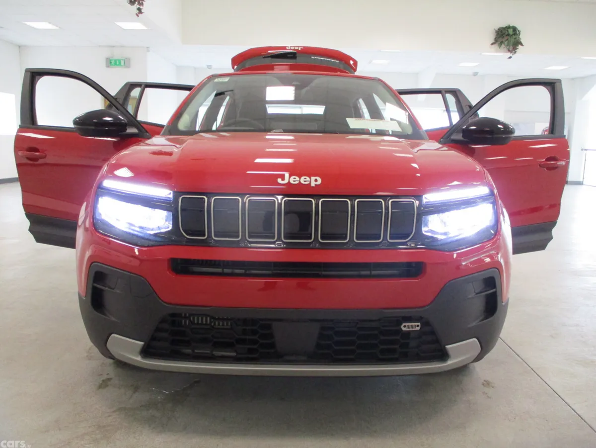 Jeep Avenger SUV, Petrol Hybrid, 2026, Red