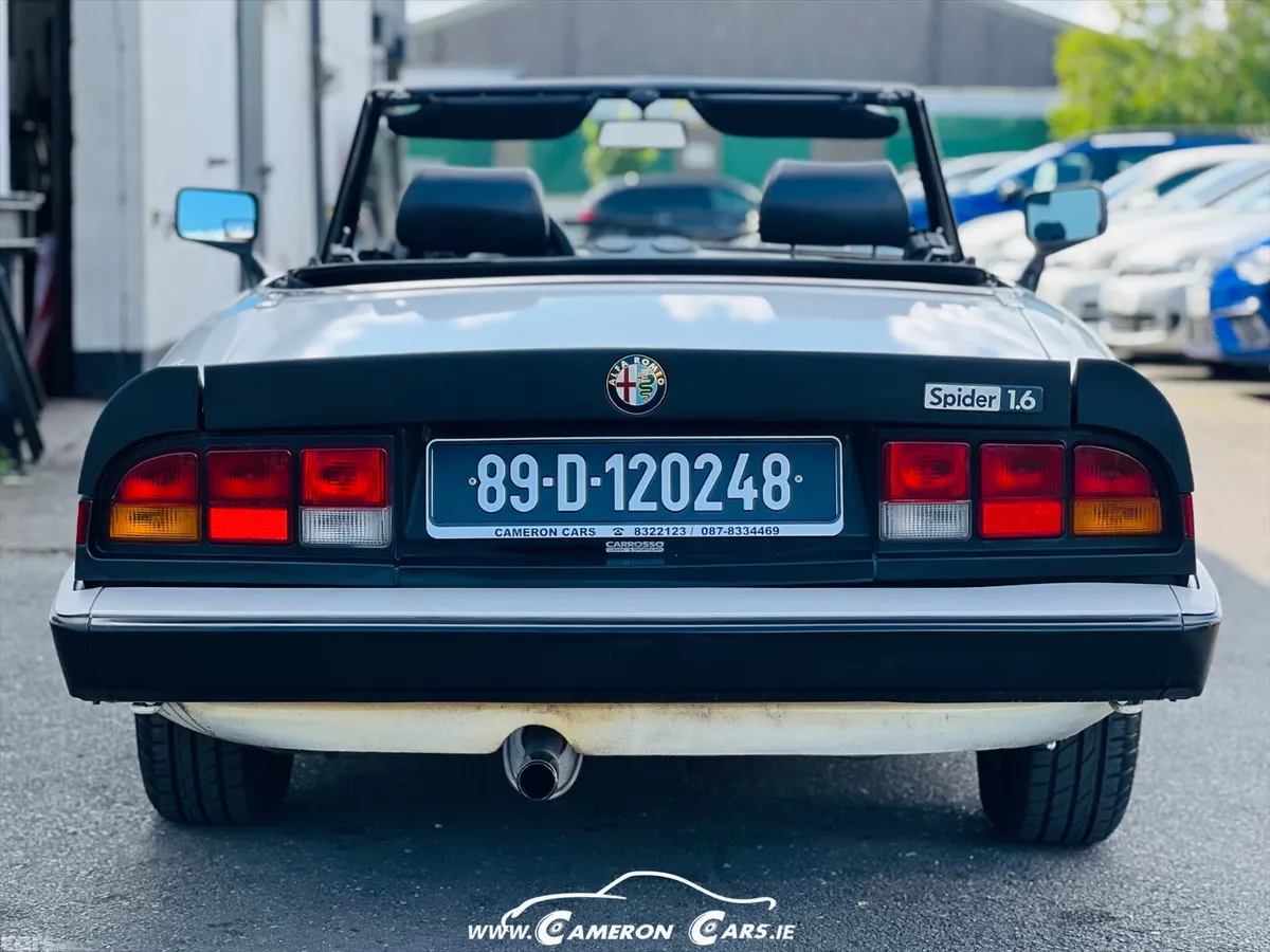 Alfa Romeo Spider Convertible, Petrol, 1989, White