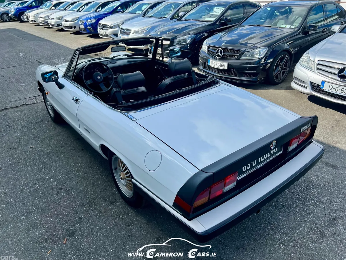 Alfa Romeo Spider Convertible, Petrol, 1989, White