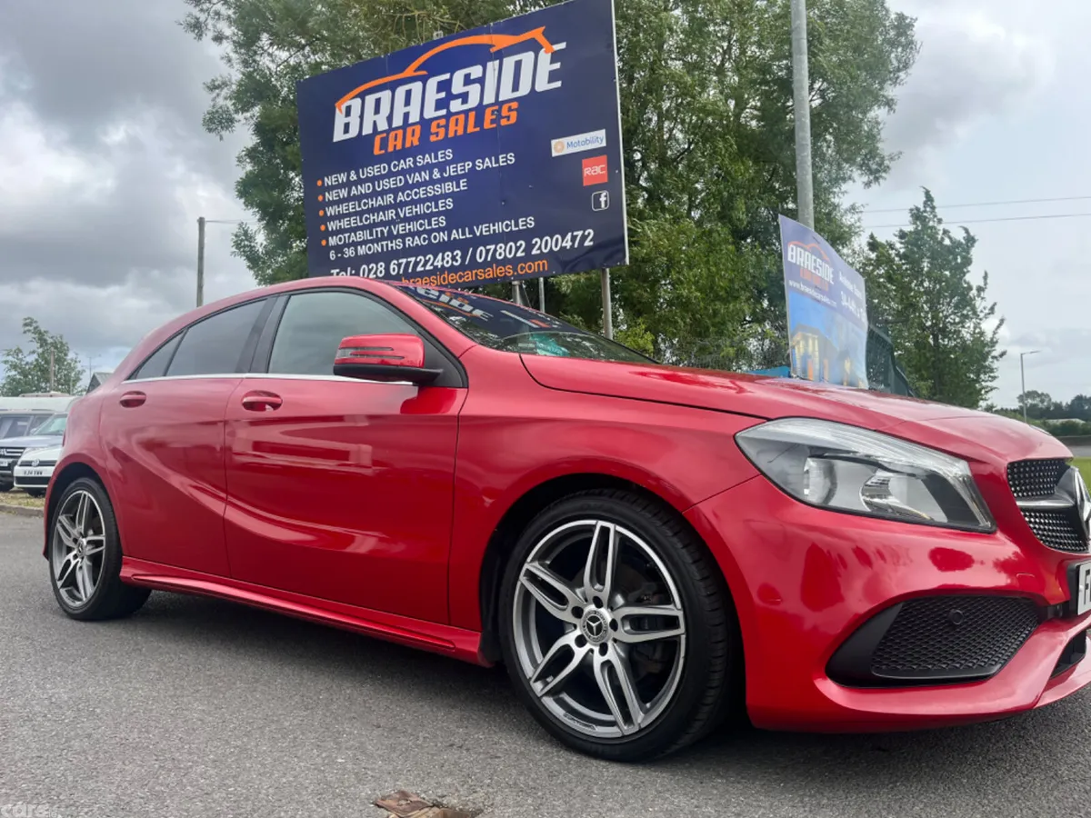 Mercedes-Benz 200 Hatchback, Diesel, 2018, Red