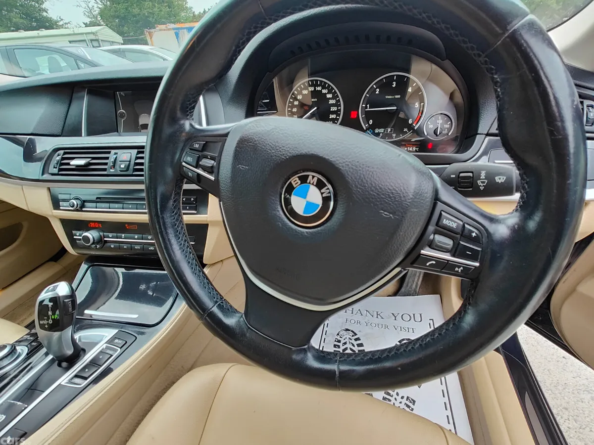 BMW 5-Series Saloon, Diesel, 2014, Blue