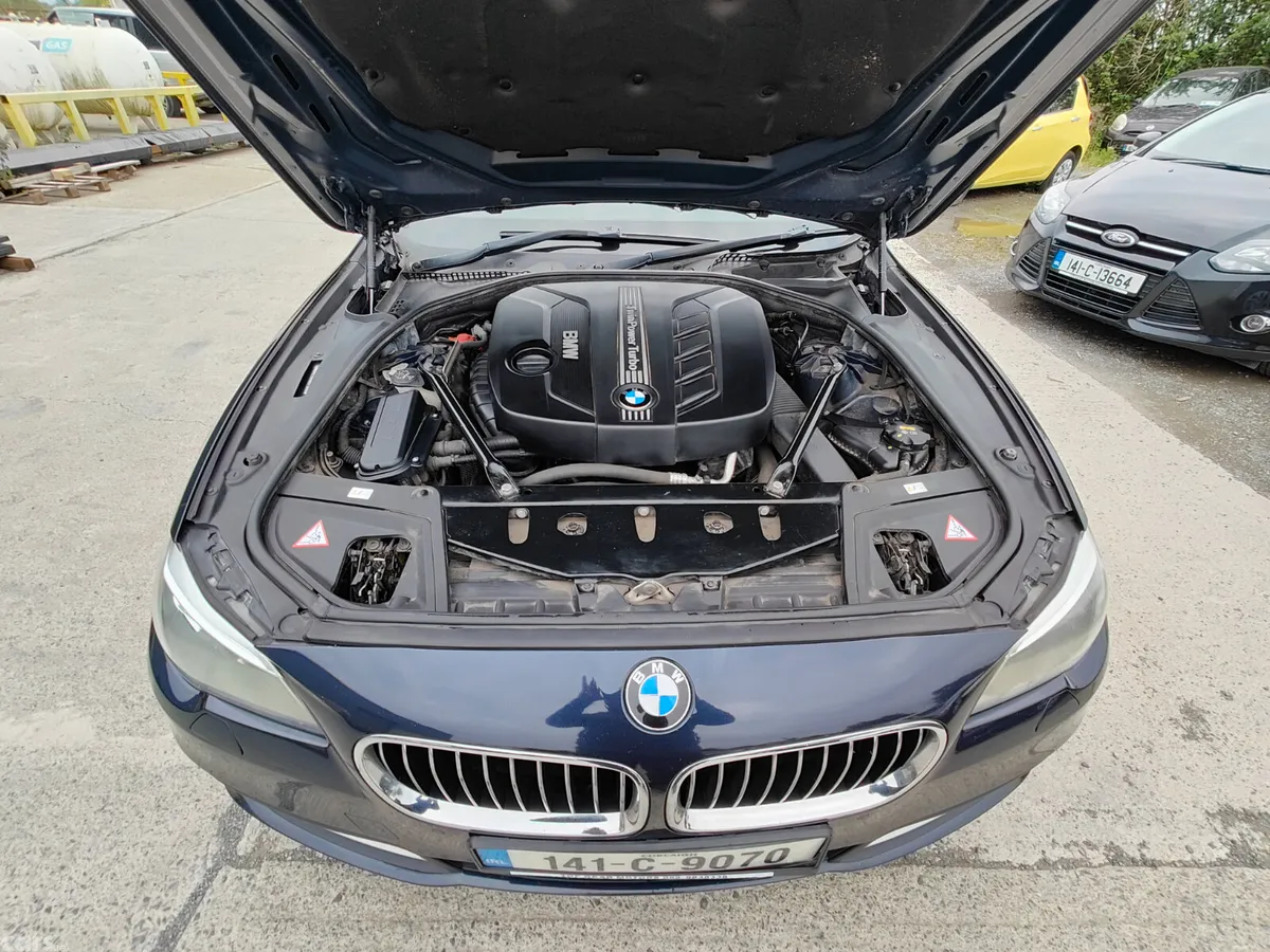 BMW 5-Series Saloon, Diesel, 2014, Blue