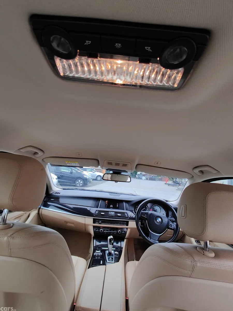 BMW 5-Series Saloon, Diesel, 2014, Blue
