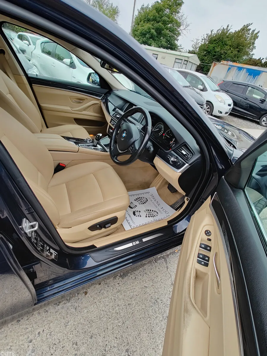 BMW 5-Series Saloon, Diesel, 2014, Blue
