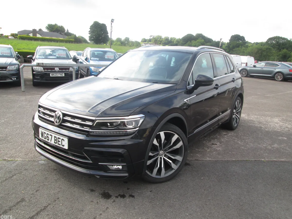 Volkswagen Tiguan SUV, Diesel, 2018, Black