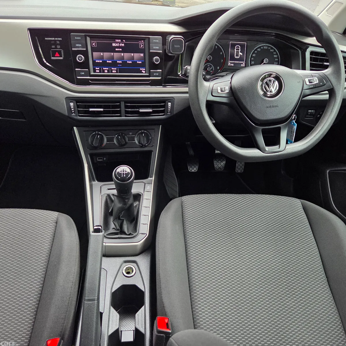 Volkswagen Polo Hatchback, Petrol, 2019, White