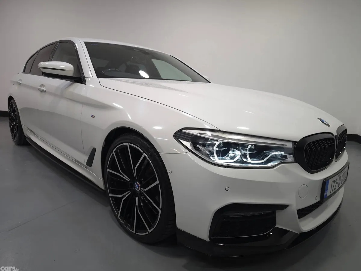 BMW 5-Series Saloon, Diesel, 2017, White