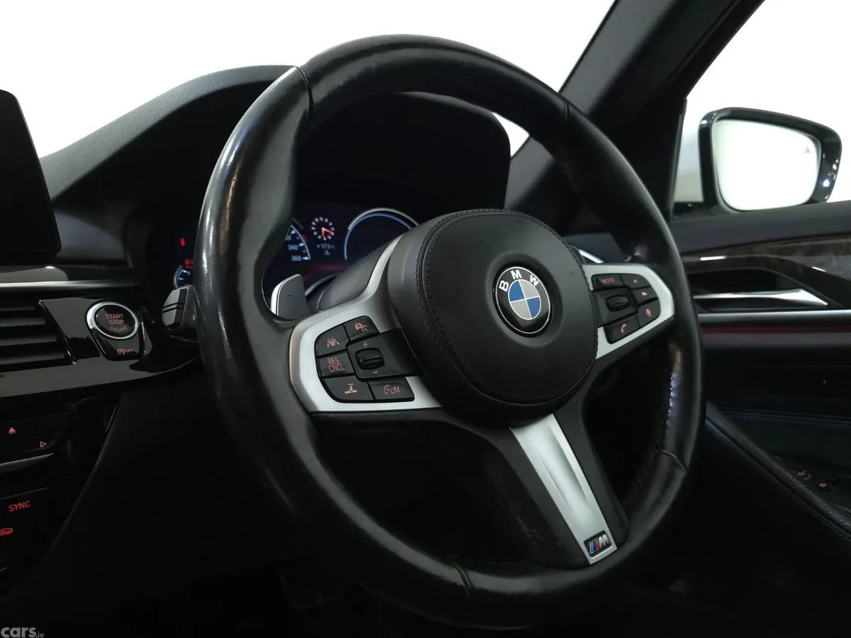 BMW 5-Series Saloon, Diesel, 2017, White
