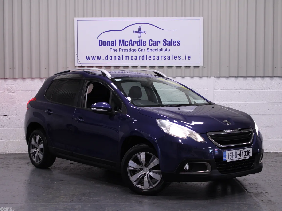Peugeot 2008 SUV, Diesel, 2015, Blue