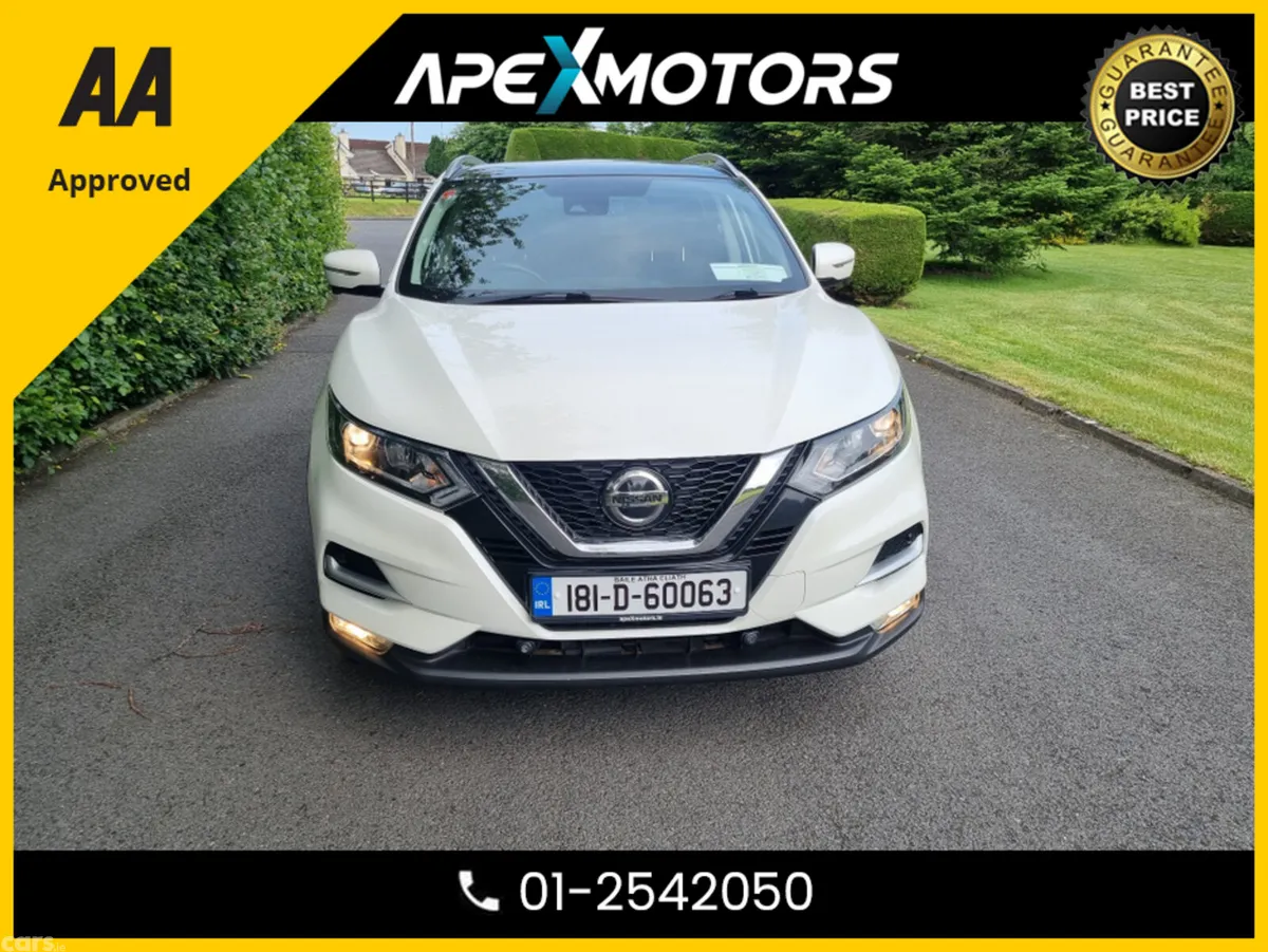 Nissan Qashqai Hatchback, Diesel, 2018, White