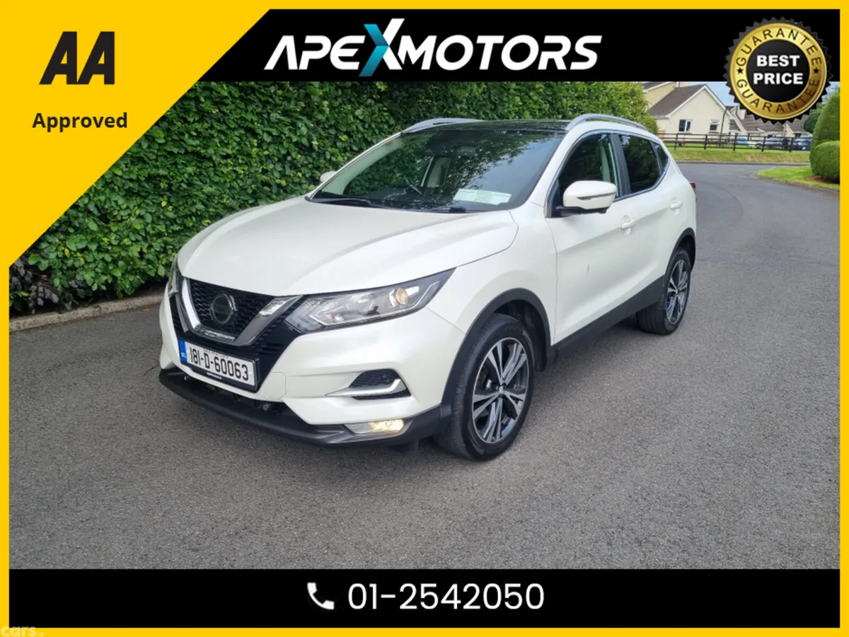 Nissan Qashqai Hatchback, Diesel, 2018, White